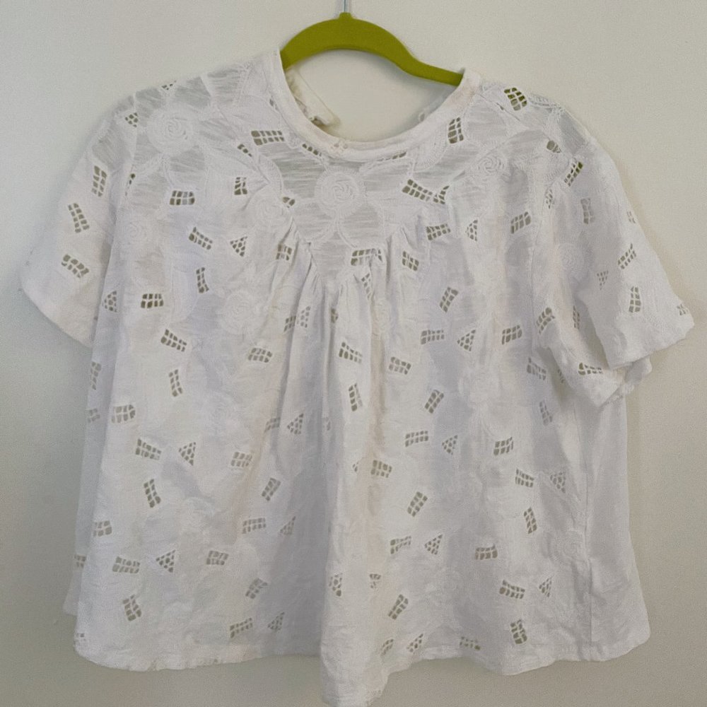 Anthropologie Lace Shirt